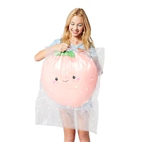 expanding strawberry plush 20in