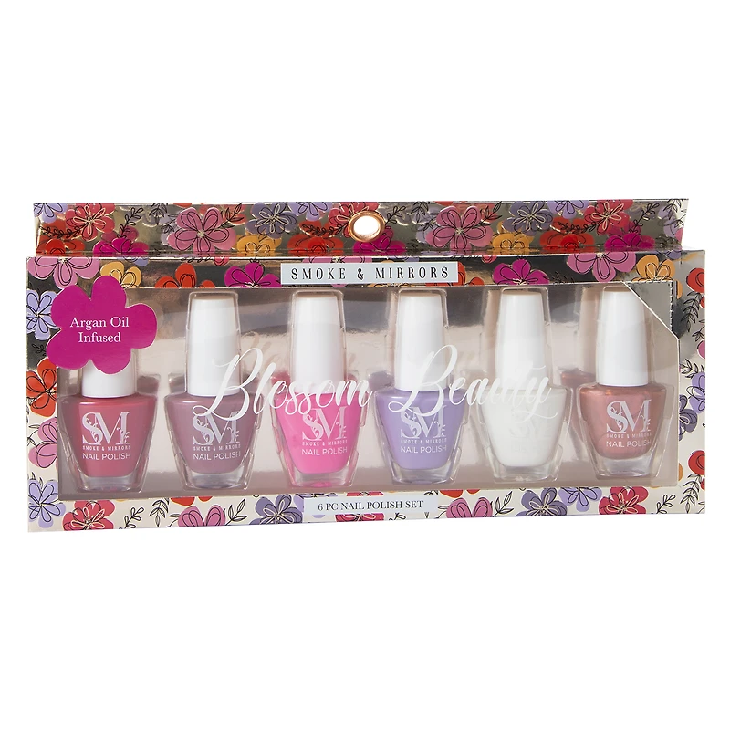 Smoke & Mirrors Nail Polish Set 6-Piece - Blossom Beauty