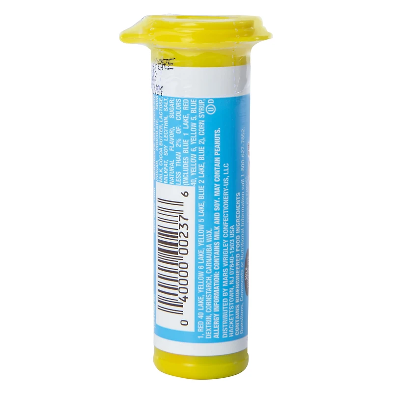 m&m's® minis® milk chocolate candies tube 1.8oz