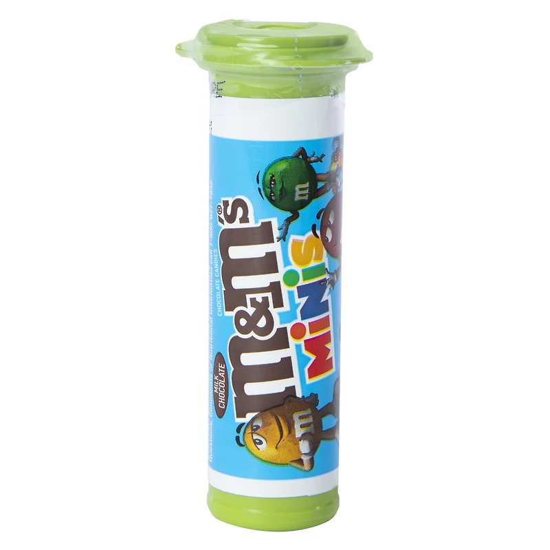 m&m's® minis® milk chocolate candies tube 1.8oz