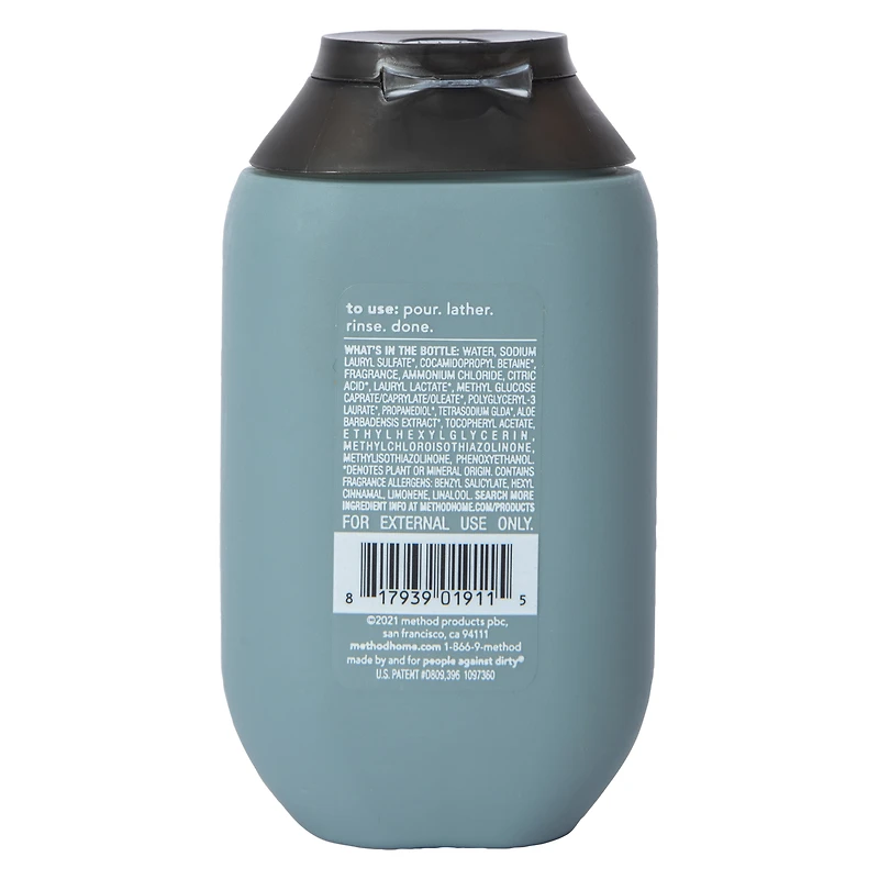 method® men sea & surf travel size body wash 3.4 fl.oz