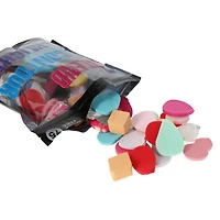 75-count assorted latex-free makeup sponges