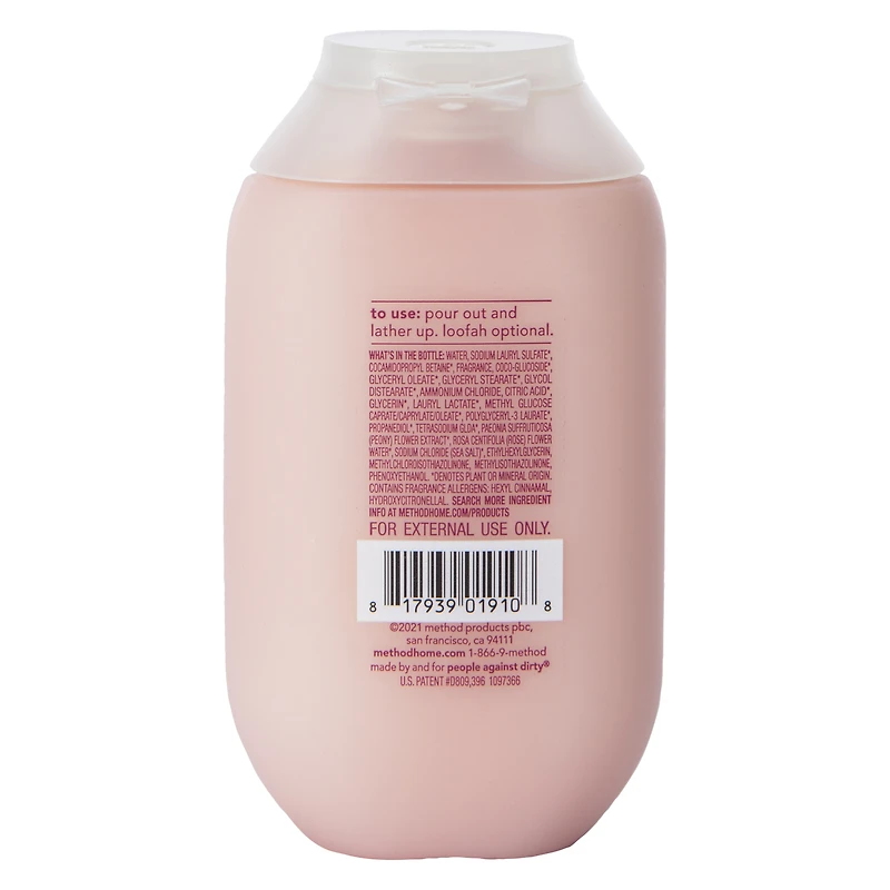 method® body pure peace travel size body wash 3.4 fl.oz