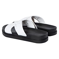 ladies black x-band sandals