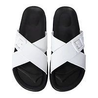 ladies black x-band sandals