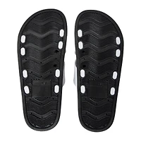 ladies black x-band sandals