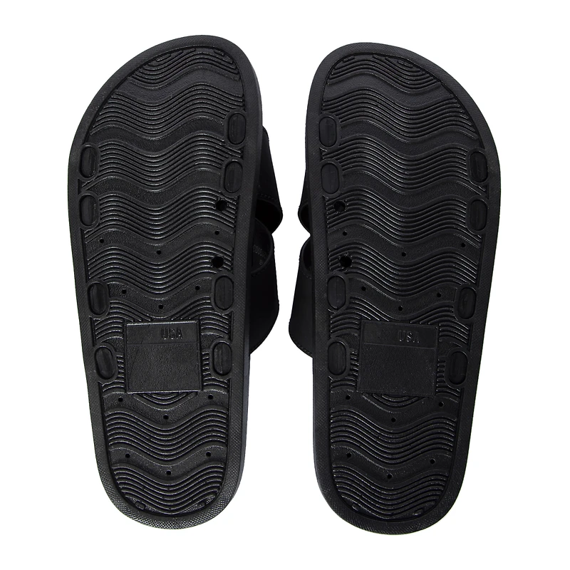 ladies black x-band sandals