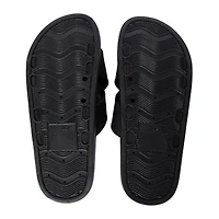 ladies black x-band sandals