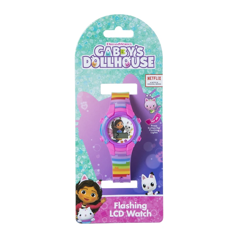 dreamworks® gabby's dollhouse LCD watch