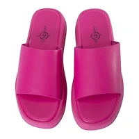 Ladies Platform Slide Sandals