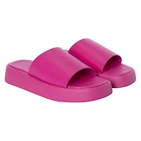 Ladies Platform Slide Sandals