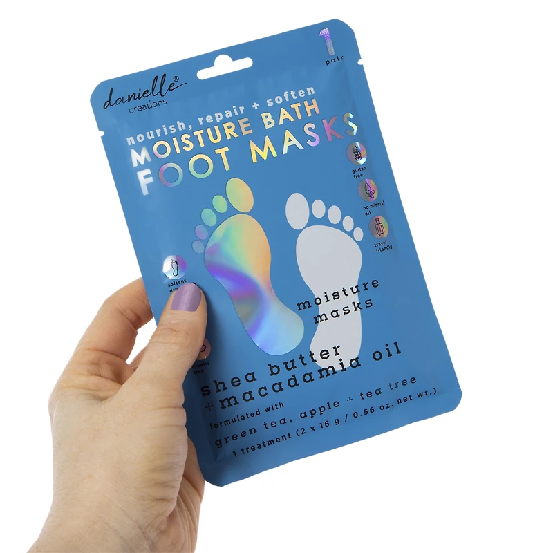 danielle creations® shea butter & macadamia oil foot mask