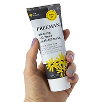 freeman® clearing shimmer peel-off mask 3oz