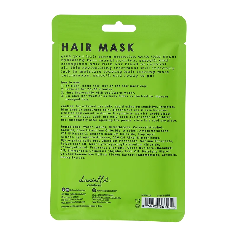 danielle creations® coconut oil hair mask