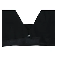 ribbed cut-out bralette