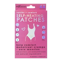 therawell® self-heating patches 4-count
