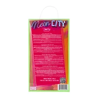 neon city 6-piece cosmetic set