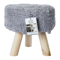 sherpa foot stool 11in