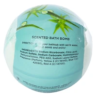 essential oil infused round bath fizzer