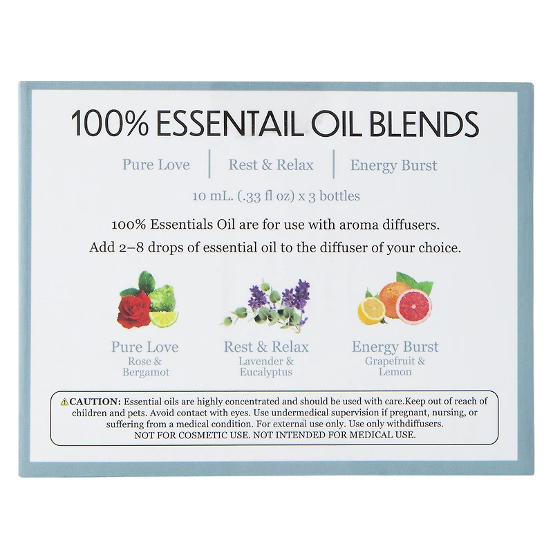 essential oils 3-count