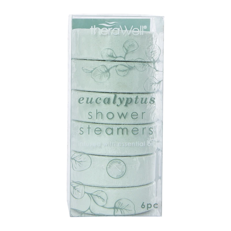 6-count shower steamers with essential oil