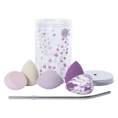 smoke & mirrors latex-free beauty sponges & cup set