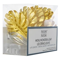 LED monstera string lights 6ft