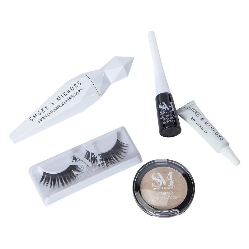smoke & mirrors 'hello beautiful' 5-piece eye makeup kit