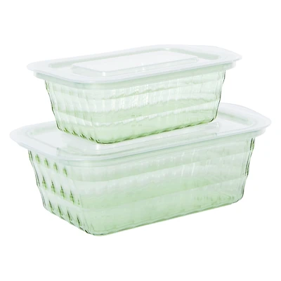 Bpa-Free Food Storage Containers 2-Pack