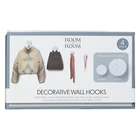 terrazzo wall hooks 4-pack