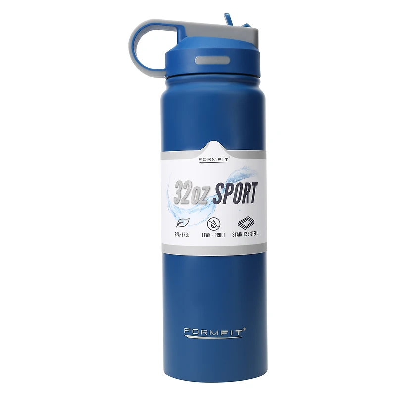 Hydroclear Chug Water Bottle With Straw 32oz