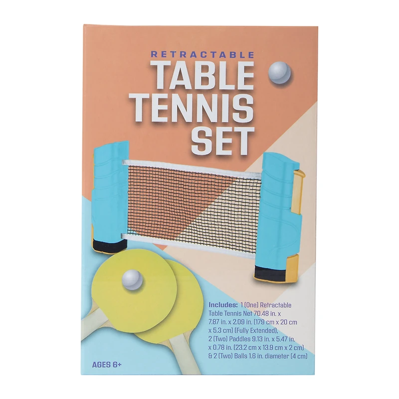retractable table tennis net