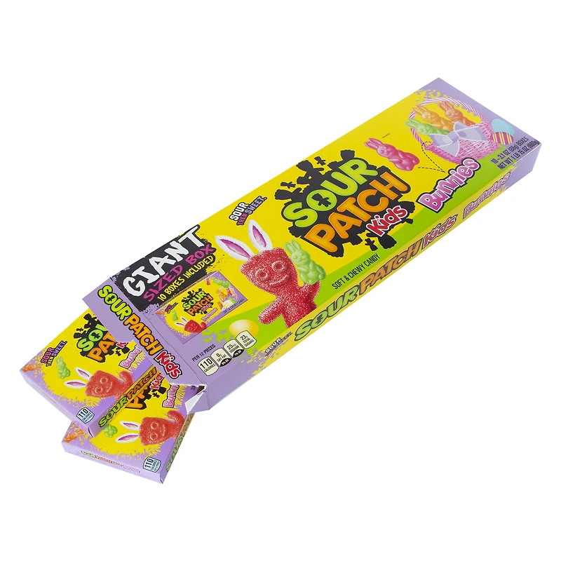 sour patch kids® bunnies giant box 10-count
