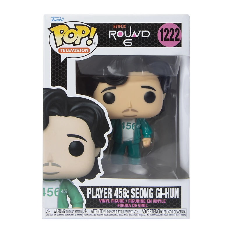 Funko Pop! Round 6 Player 456: Seong Gi-Hun vinyl figure