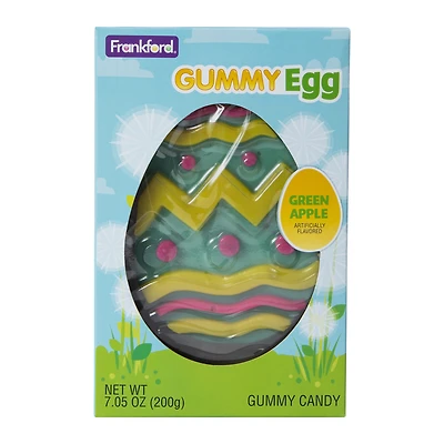 giant green apple gummy egg 7.05oz