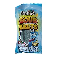 raindrops® raspberry sour belts gummy candy 3.52oz