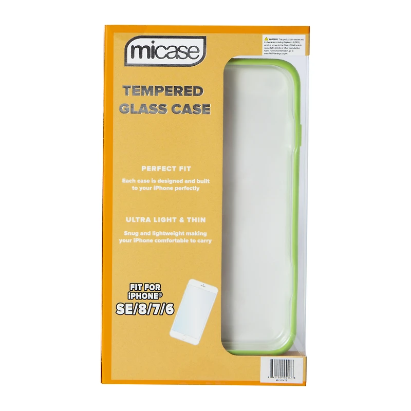 iPhone 8®/7® tempered glass phone case