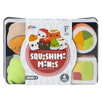 squishimi minis squishy sushi 6-count