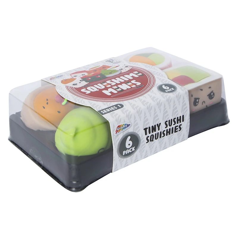 squishimi minis squishy sushi 6-count