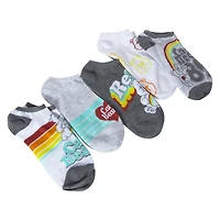 care bears™ no-show socks 5-pack
