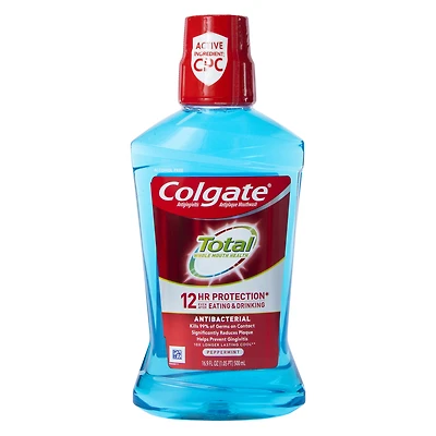 colgate® peppermint antibacterial mouthwash 16.9 fl.oz