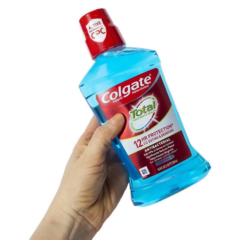 colgate® peppermint antibacterial mouthwash 16.9 fl.oz