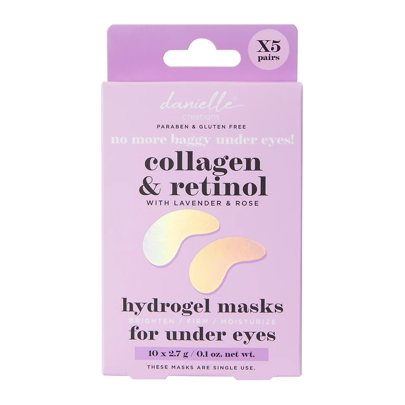danielle creations® vitamin c hydrogel eye masks 10-count