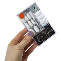 Pretty Woman Faux Nails 24-Piece Set - White