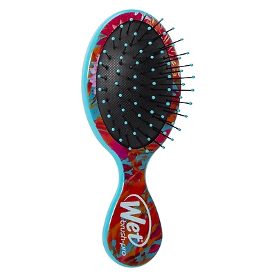 Wet® Mini Detangler Hairbrush - Teal Floral