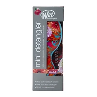 Wet® Mini Detangler Hairbrush - Teal Floral