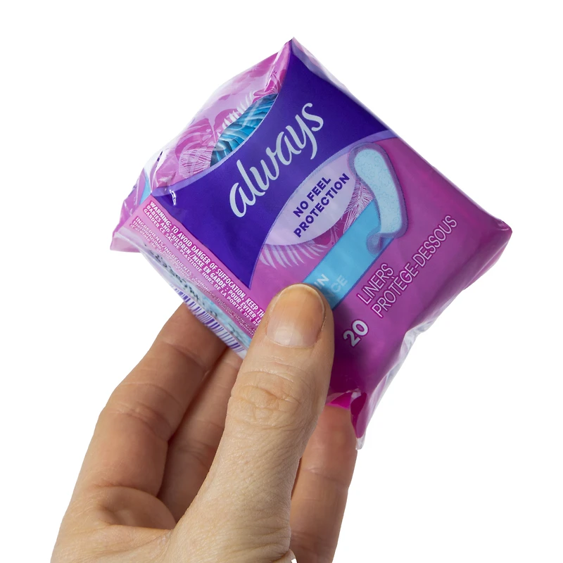 always® thin liners 20-count