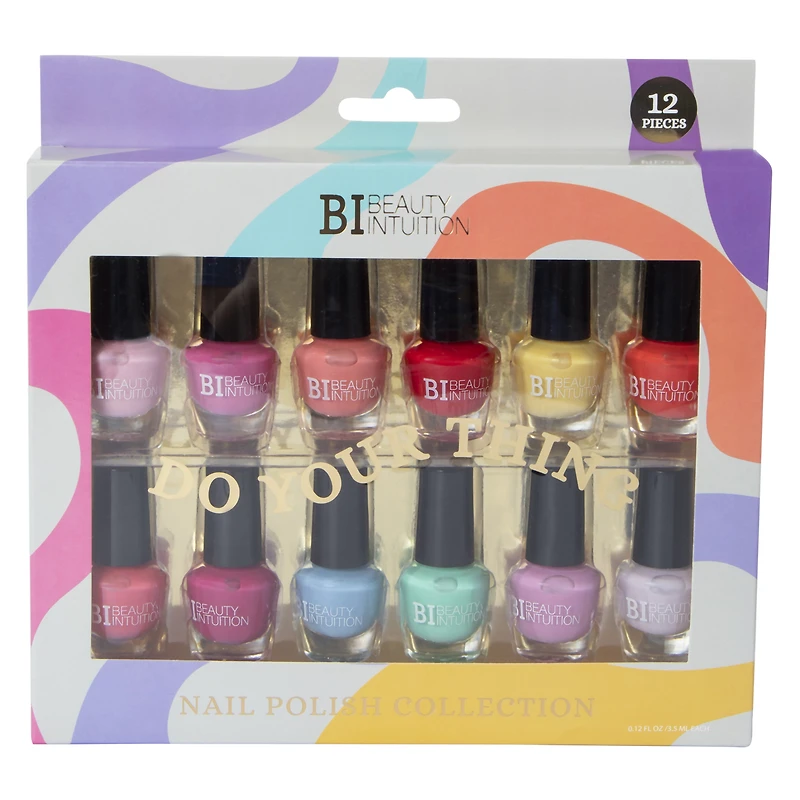 beauty intuition® 12-piece nail polish collection