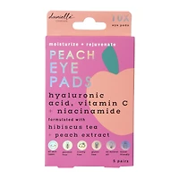 danielle creations® peach eye pads 10-count