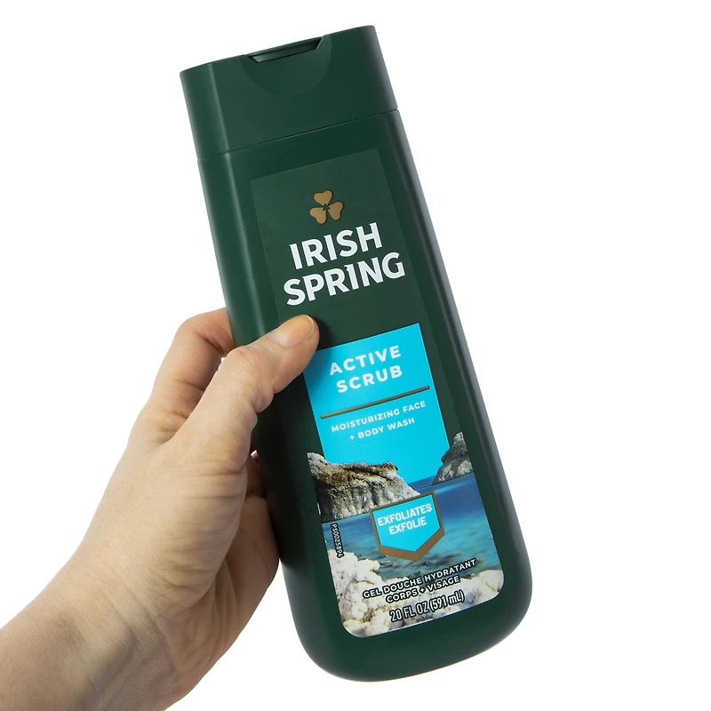 irish spring moisturizing face & body wash 20 fl.oz